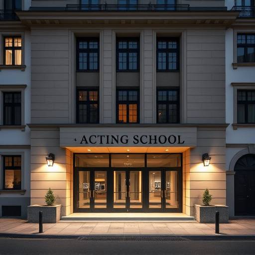 Fassade der Schauspielschule Bühnenreif in Zürich